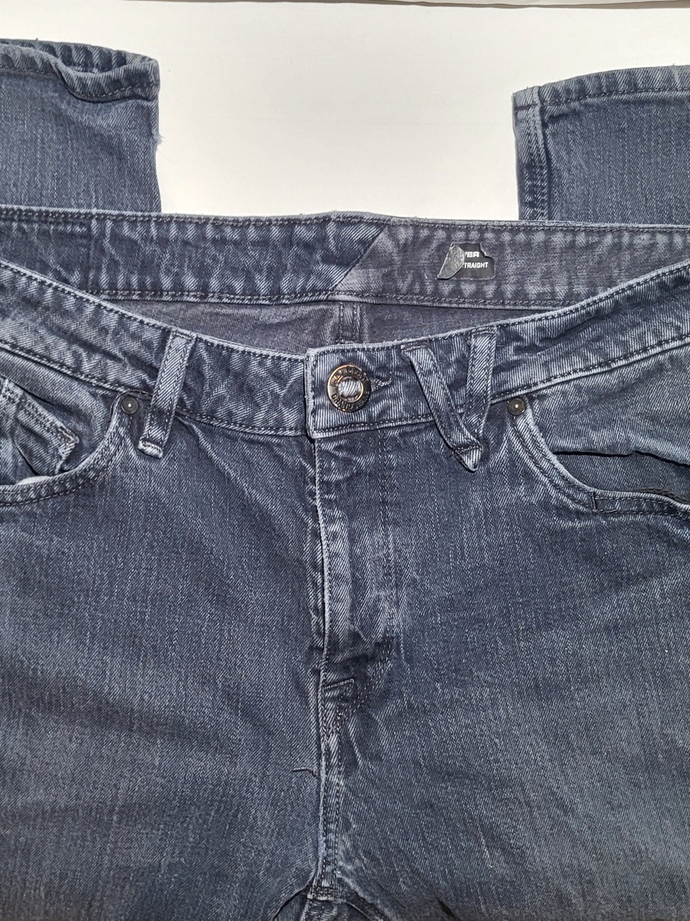 Volcom Men's Straight Jeans - Faded Blue